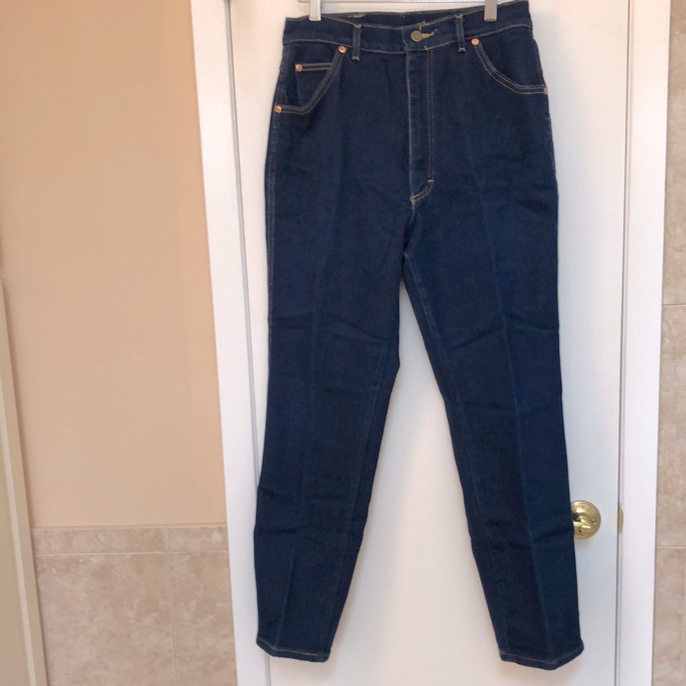 Lee Classic Blue Women's Jeans 16P Petite 31.5 x 30 Boot cut